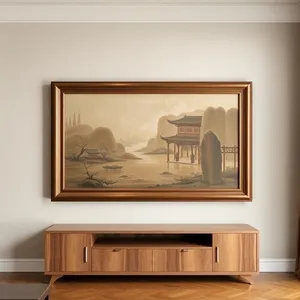 neutral living room mockup example 3